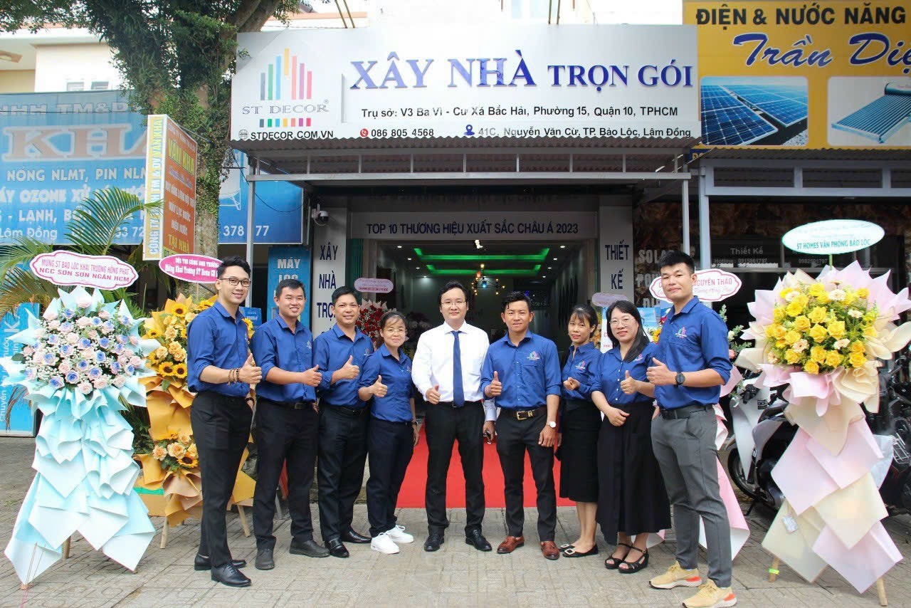 ST Decor ra mắt văn phòng xây nhà trọn gói tại Bảo Lộc