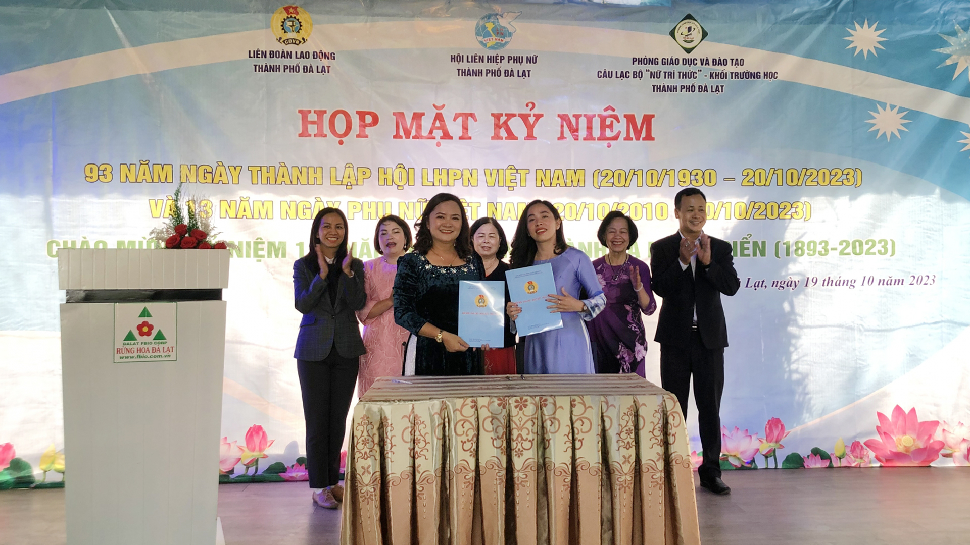 LĐLĐ và Hội LHPN thành phố Đà Lạt ký kết Chương trình phối hợp hoạt động