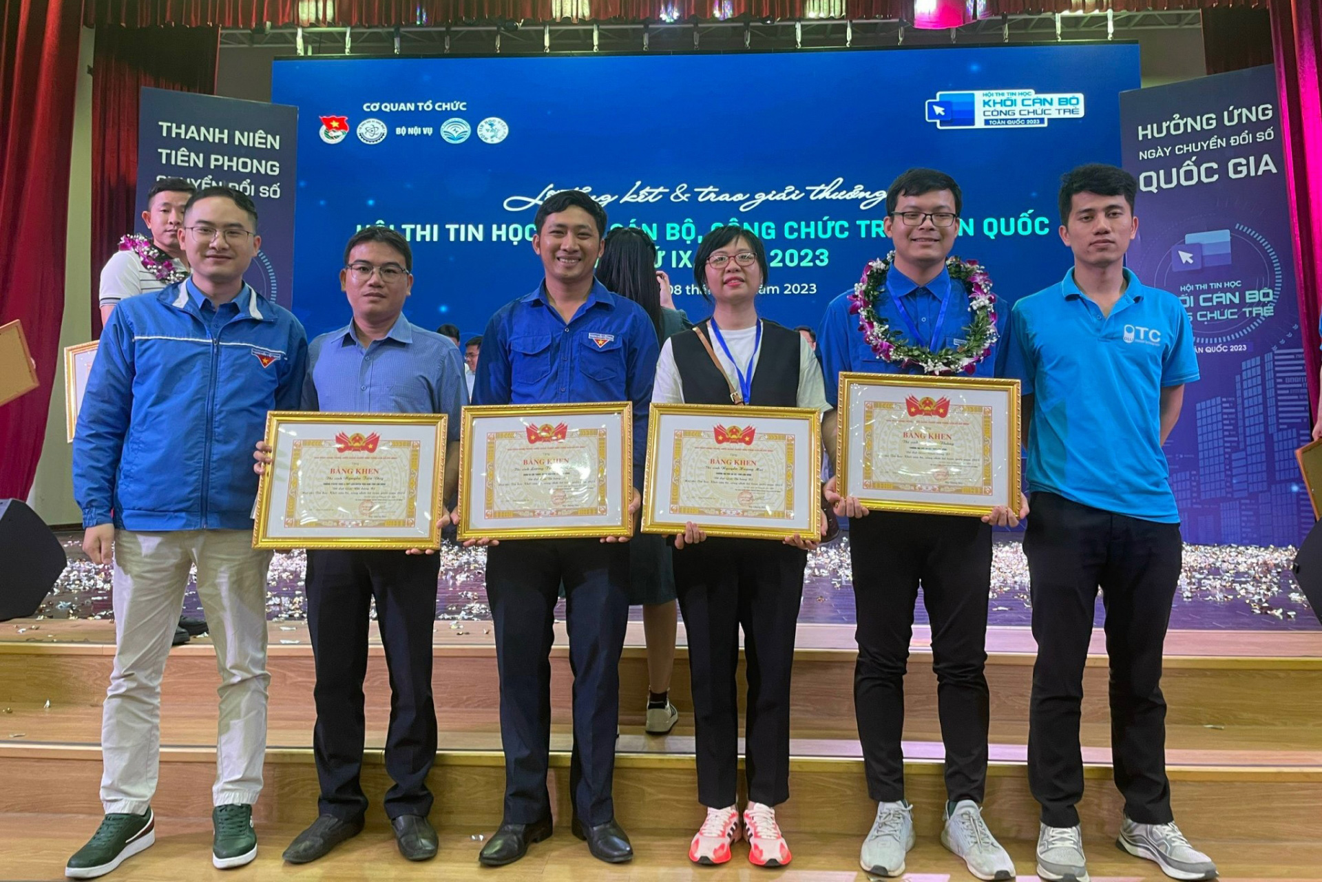 Lâm Đồng đạt 5 giải Hội thi Tin học khối cán bộ, công chức trẻ toàn quốc năm 2023