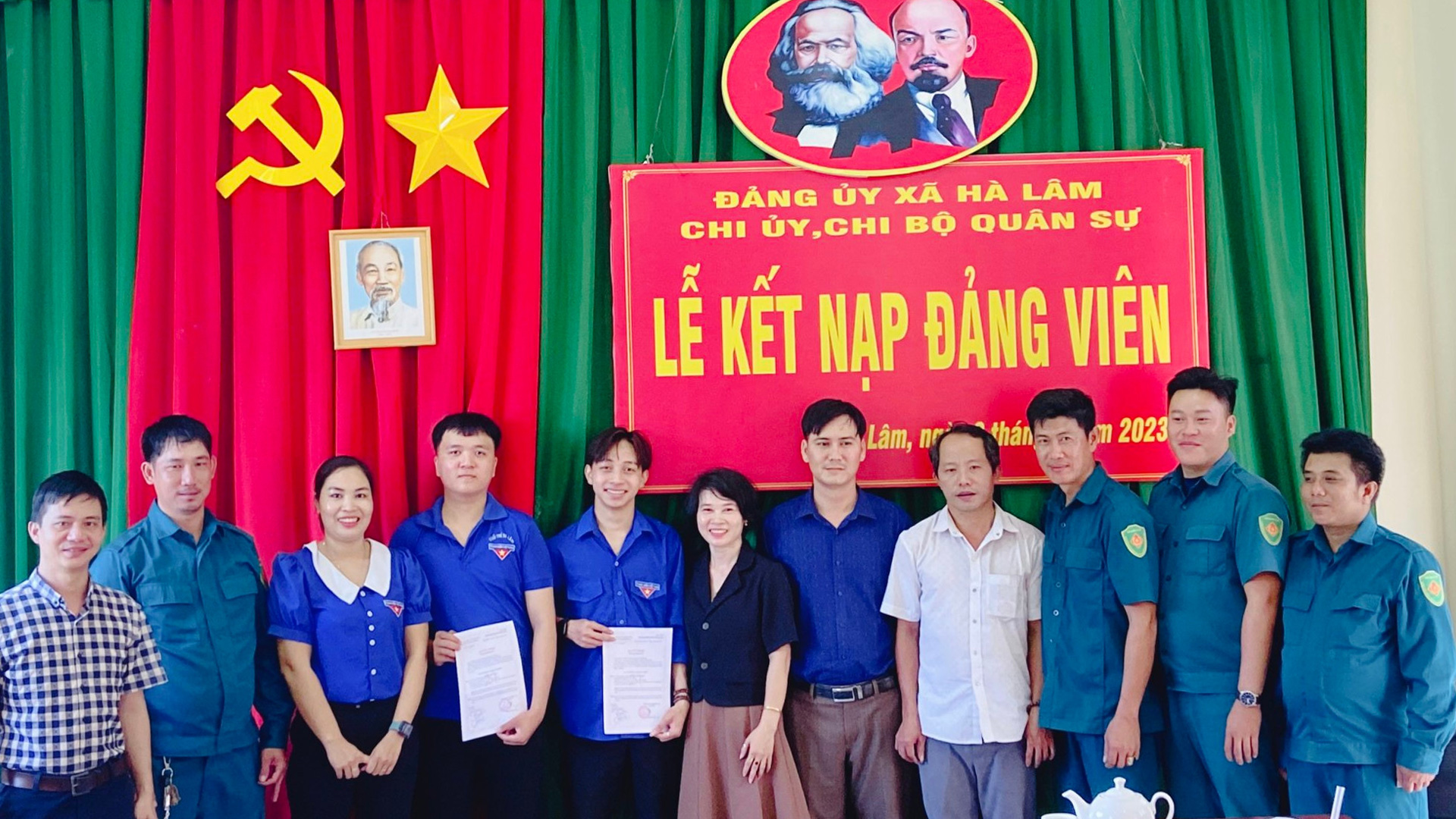 Công tác tạo nguồn kết nạp đảng viên luôn được huyện Đạ Huoai chú trọng