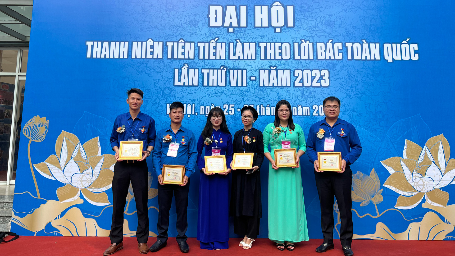 Đoàn đại biểu Lâm Đồng tham gia Đại hội Thanh niên tiên tiến làm theo lời Bác 
lần thứ VII, năm 2023
