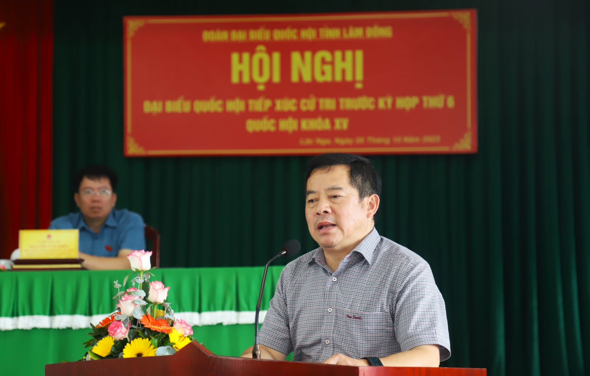 Chủ tịch UBND TP Bảo Lộc Nguyễn Văn Phương tiếp thu, giải trình ý kiến, kiến nghị của cử tri thuộc thẩm quyền