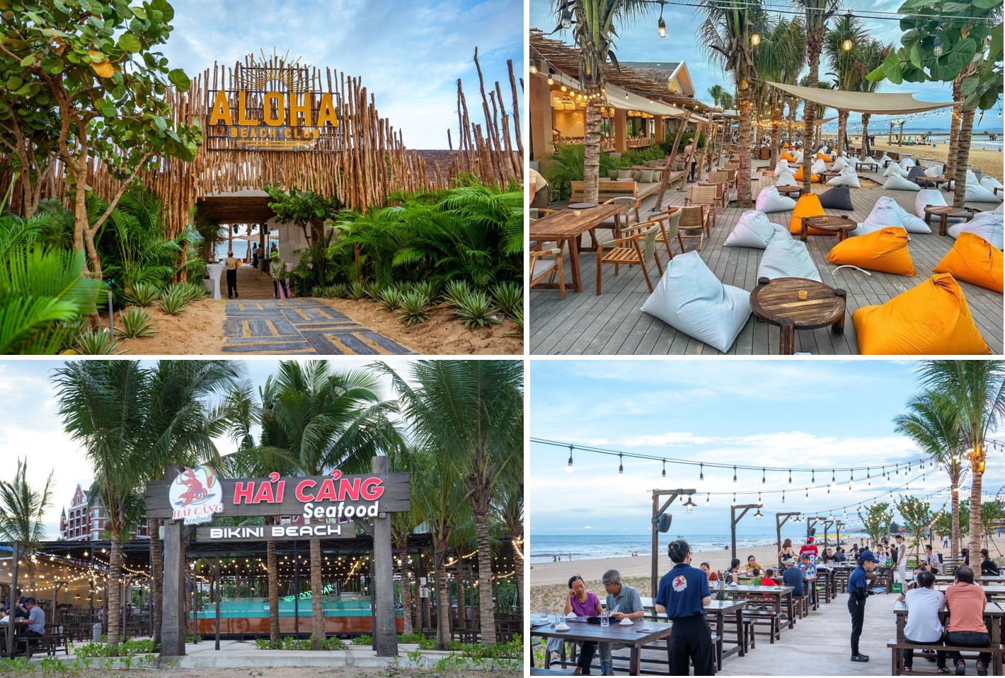 Chuỗi nhà hàng, beach club đa phong cách trên bãi biển hấp dẫn du khách tại NovaWorld Phan Thiet