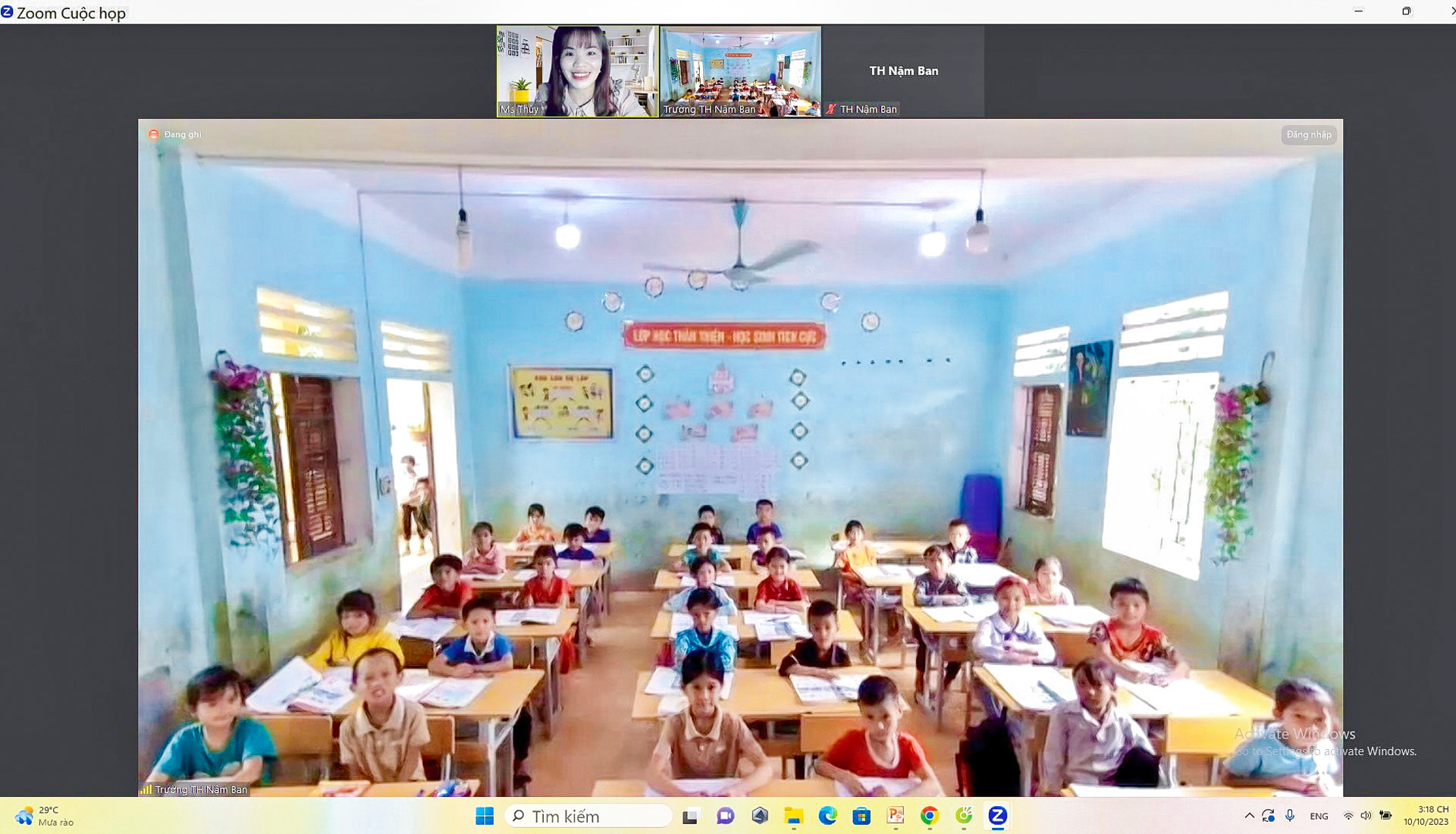 Lâm Đồng hỗ trợ dạy tiếng Anh trực tuyến cho học sinh khó khăn tỉnh Hà Giang