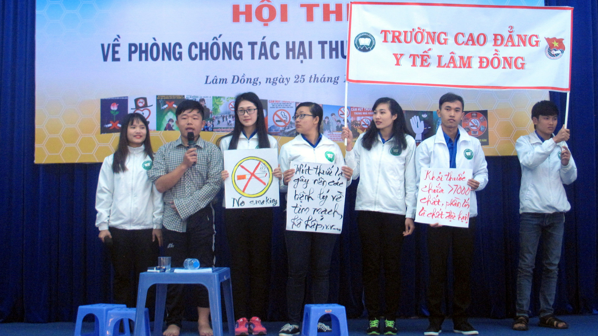 Đoàn viên, thanh niên tỉnh Lâm Đồng tham gia Hội thi Tuyên truyền về PCTH của thuốc lá