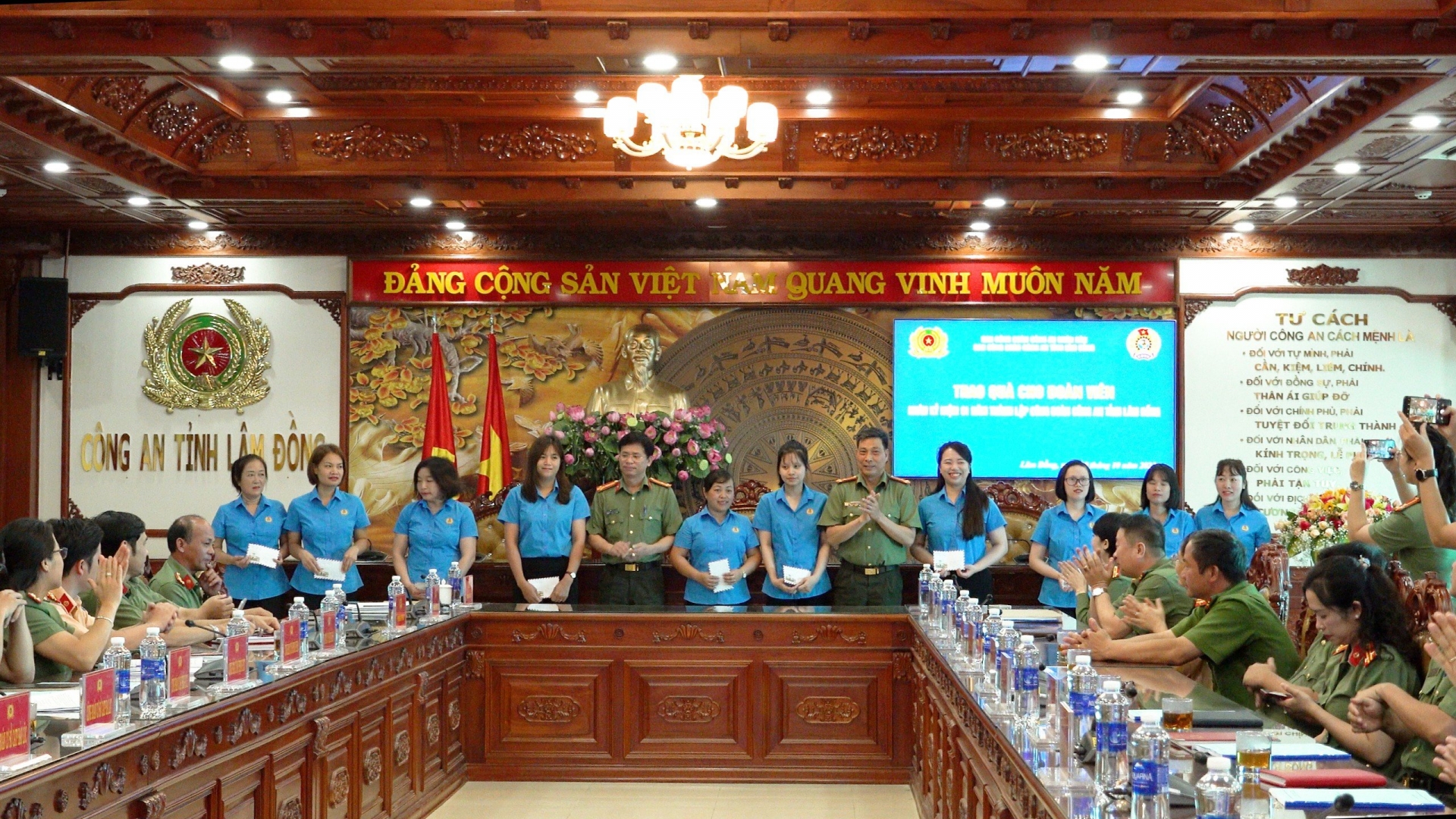 Công an Lâm Đồng tập huấn nghiệp vụ công tác công đoàn năm 2023