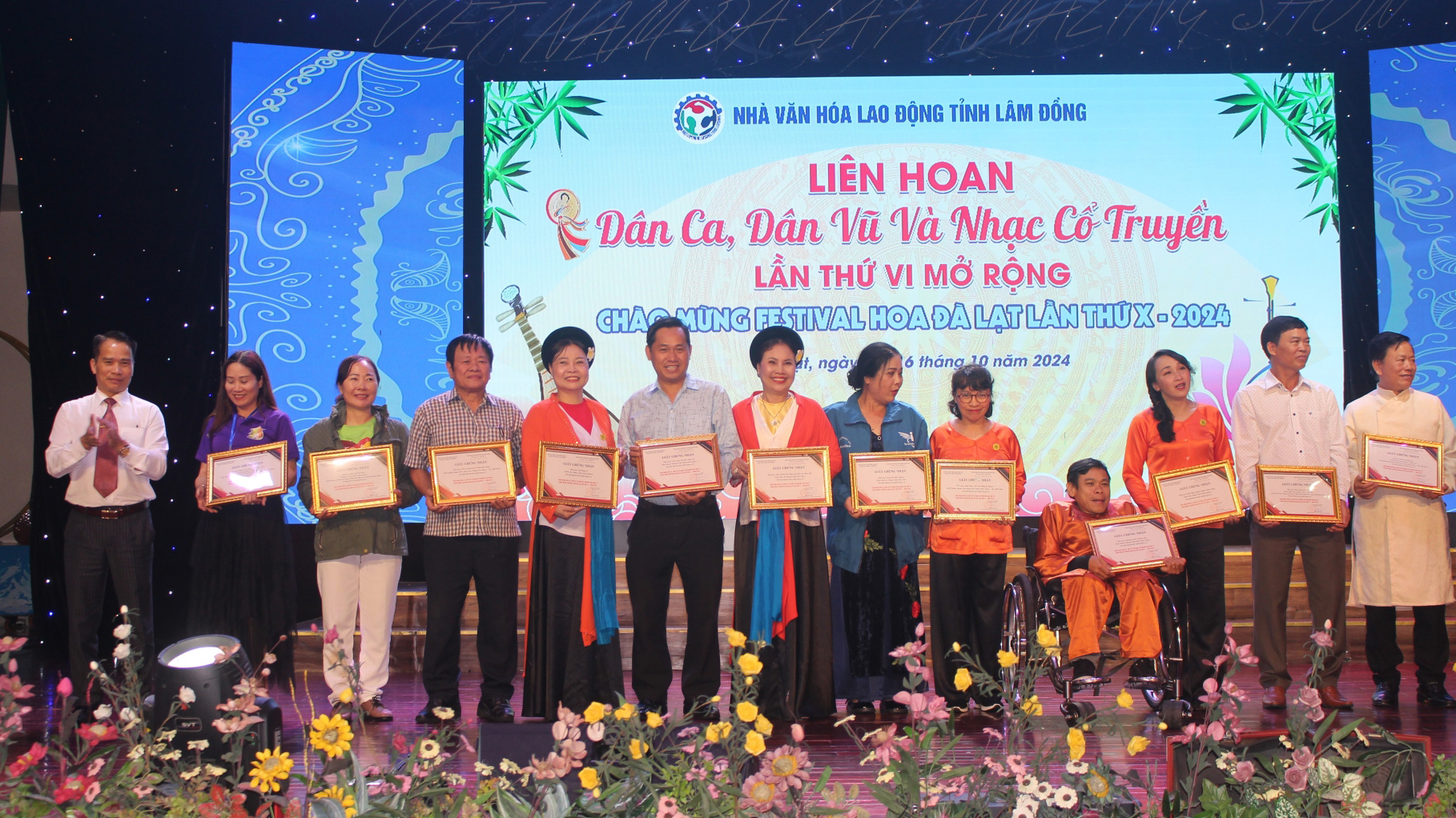 Bế mạc Liên hoan Dân ca, dân vũ và nhạc cổ truyền lần thứ 6