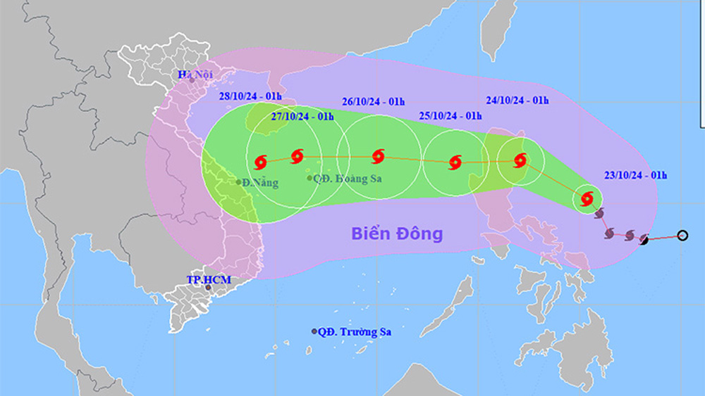 Thời tiết ngày 23/10: Bắc Bộ, Thanh Hoá và Nghệ An đêm và sáng trời lạnh