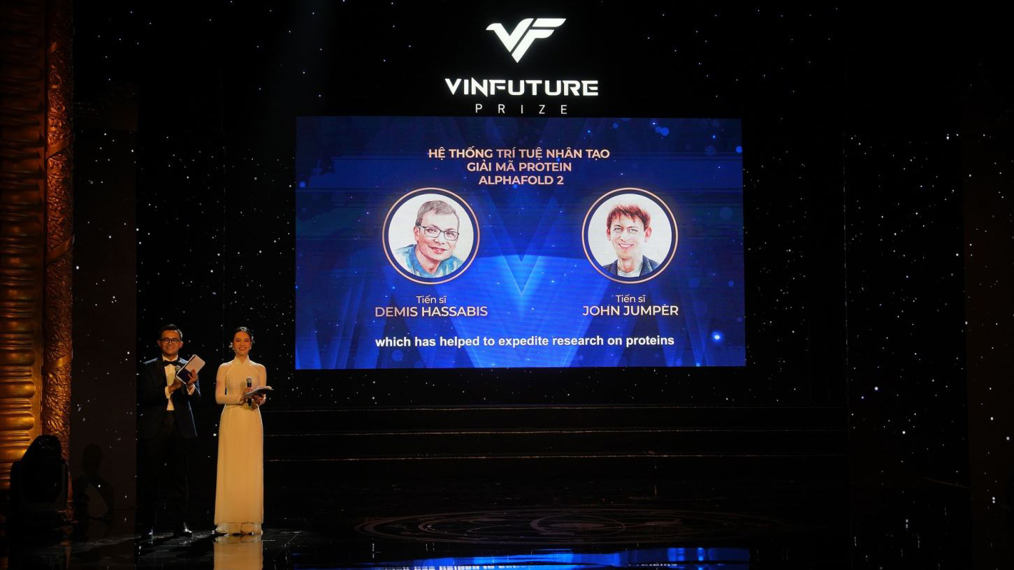 Hai chủ nhân Giải thưởng VinFuture nhận giải Nobel Hóa học 2024