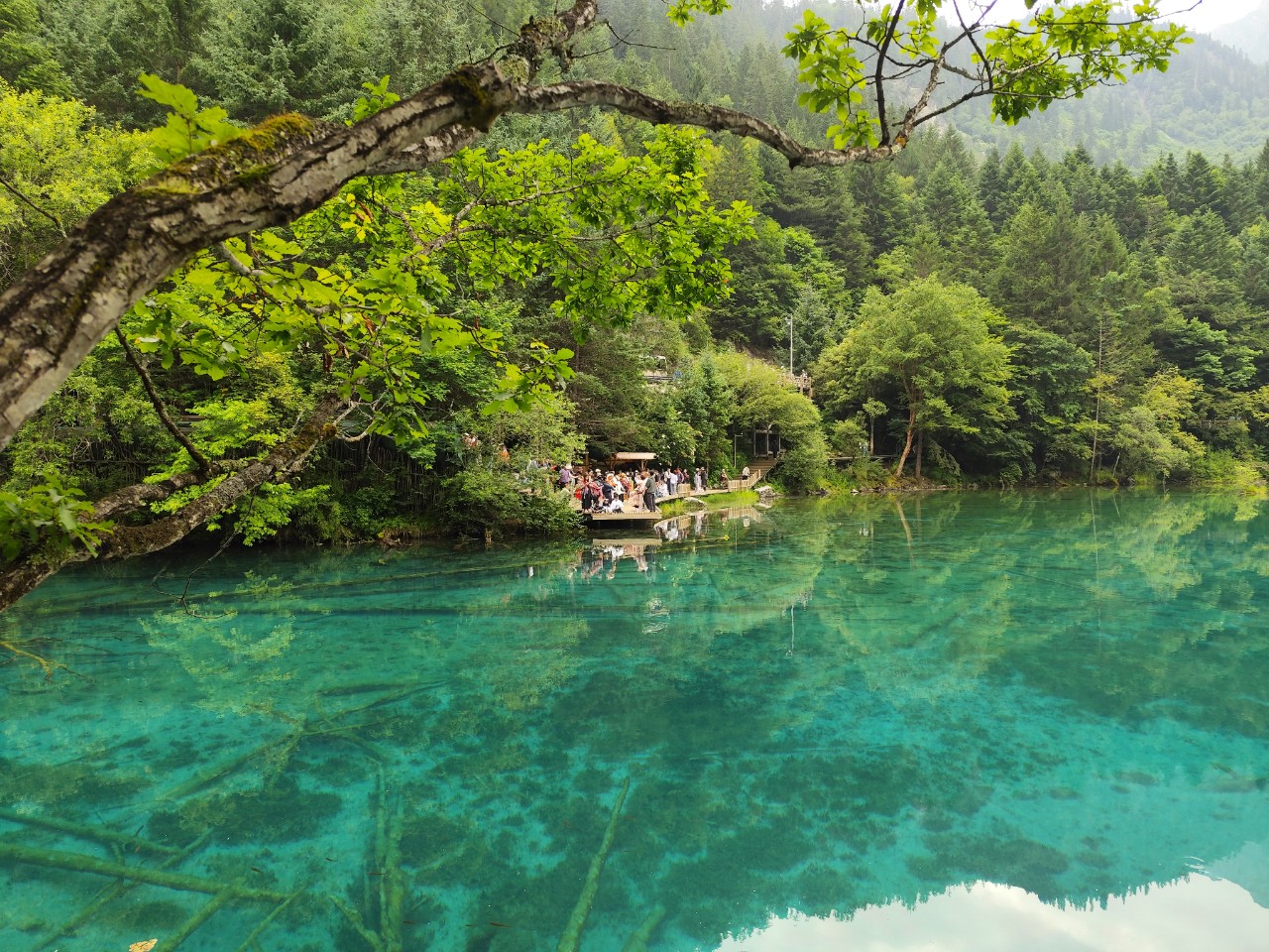 Long lanh đáy nước in trời...