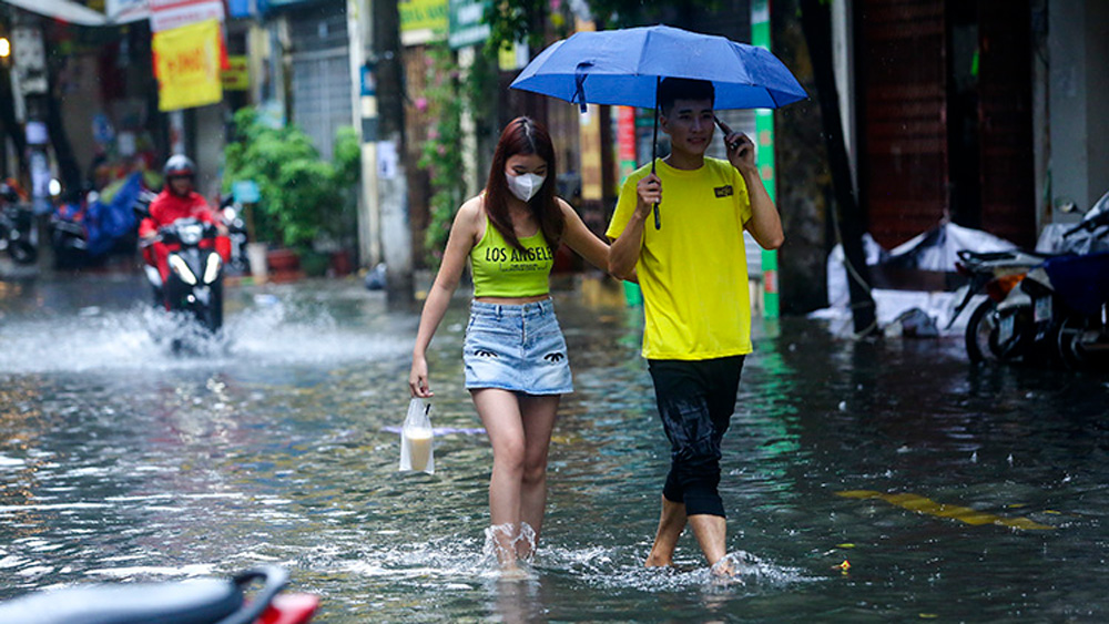 Nhiều nơi trên cả nước có mưa