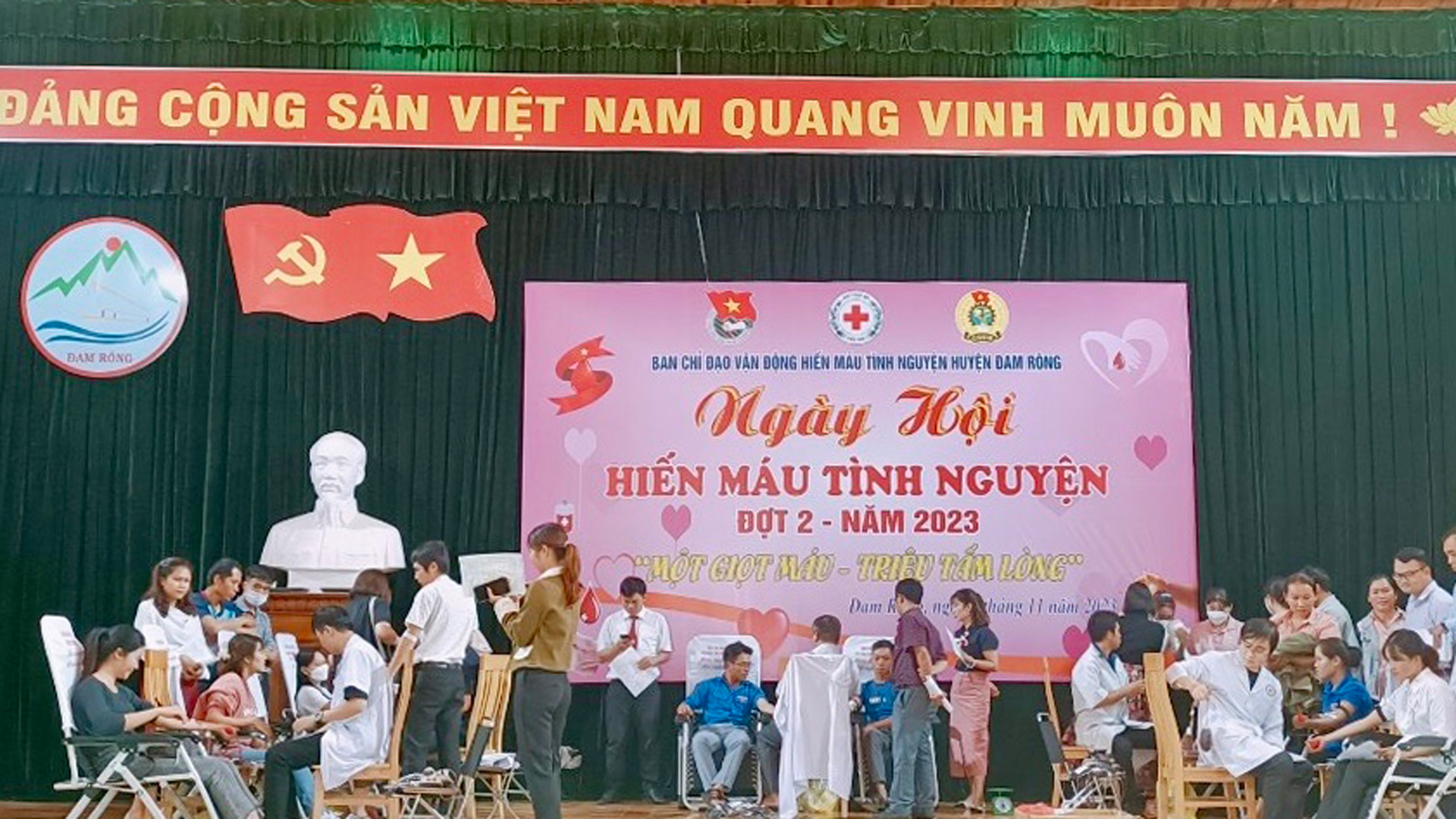 Đam Rông: Ngày hội Hiến máu tình nguyện vận động 250 đơn vị máu