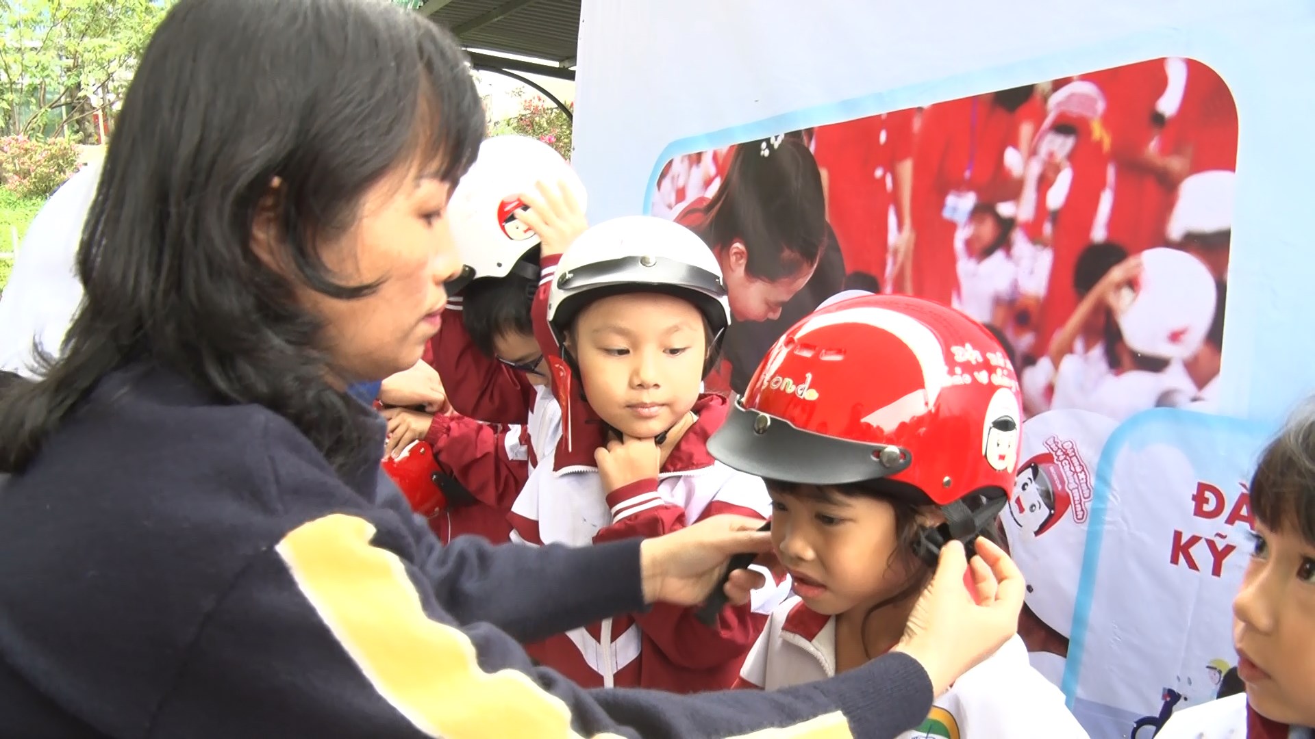 Honda Việt Nam: tuyên truyền về an toàn giao thông cho học sinh tiểu học Đà Lạt