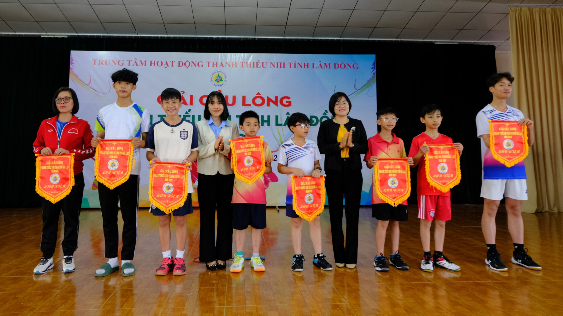 Gần 130 VĐV tham dự Giải Cầu lông thanh thiếu nhi tỉnh Lâm Đồng năm 2023