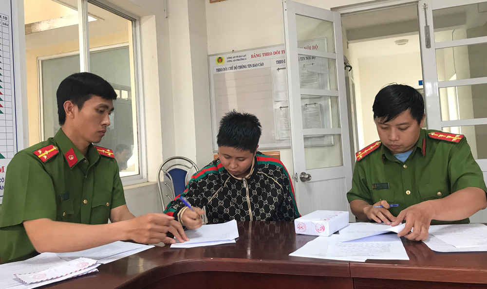 Nguyễn Văn Quốc làm việc với cơ quan Công an