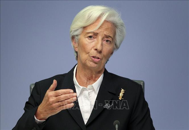 Chủ tịch Ngân hàng Trung ương châu Âu (ECB) Christine Lagarde