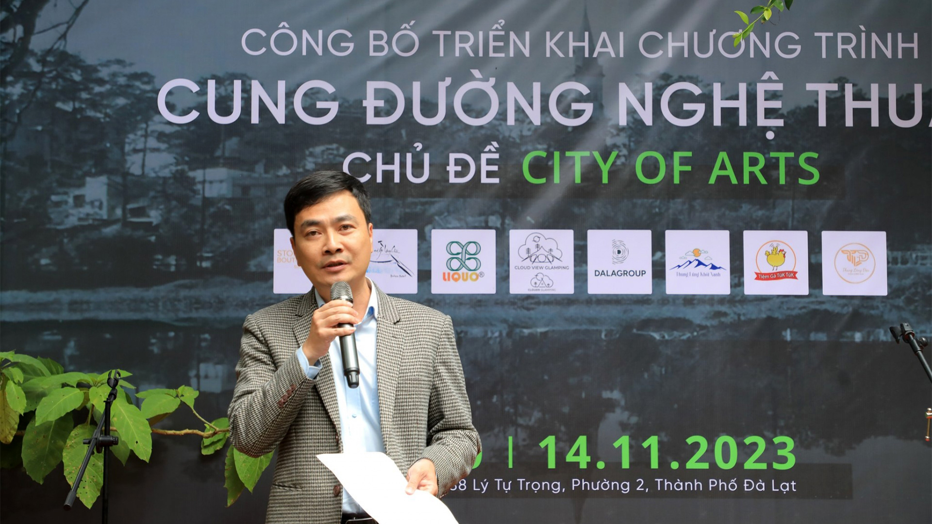 Ông Trần Quốc Khang – Phó trưởng Phòng Văn hoá TP Đà Lạt cho biết, cung đường nghệ thuật là dự án nhằm góp phần thúc đẩy sự kết nối trong cộng đồng, tạo ra một điểm giao lưu độc đáo, sáng tạo cho cả người dân địa phương và du khách