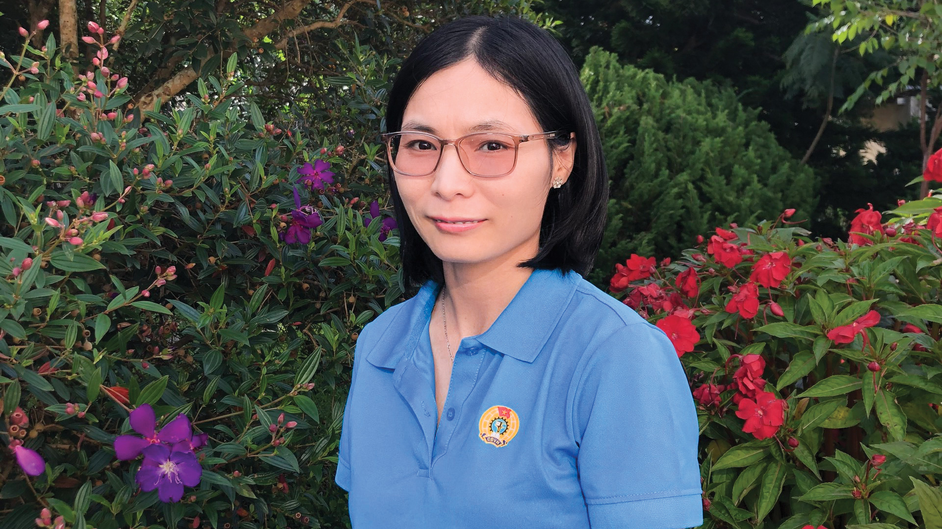 Bà Nguyễn Thị Thanh Lam - Chủ tịch Công đoàn cơ sở Công ty TNHH Quảng Thái Đà Lạt