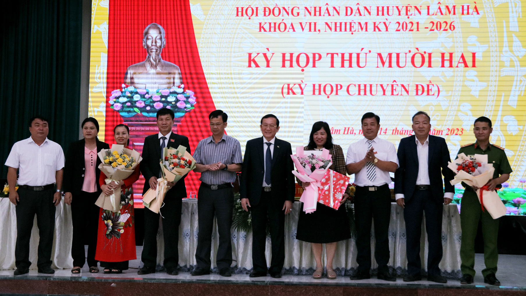 HĐND huyện Lâm Hà tổ chức kỳ họp lần thứ 12, nhiệm kỳ 2021 - 2026