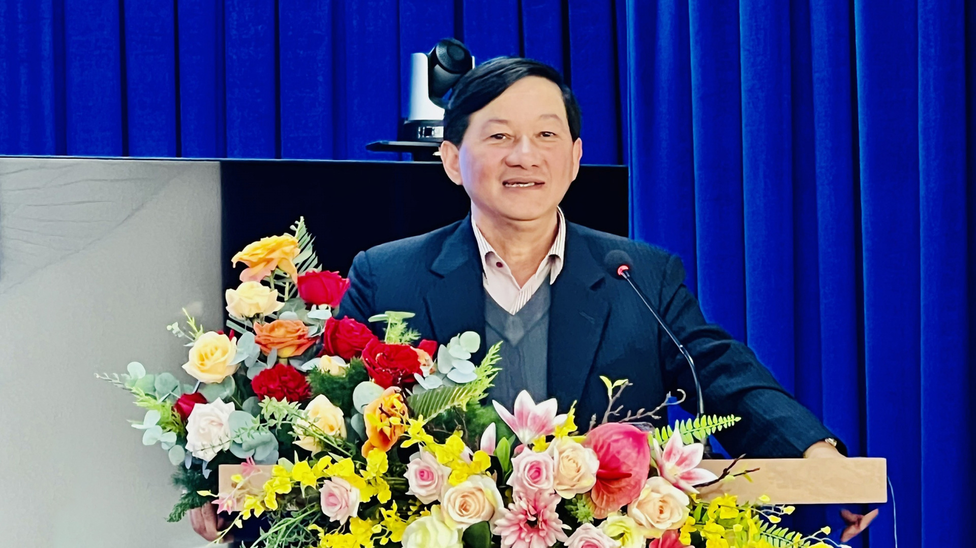 Bí thư Tỉnh ủy, Chủ tịch HĐND tỉnh Trần Đức Quận tiếp xúc cử tri phường 11, thành phố Đà Lạt