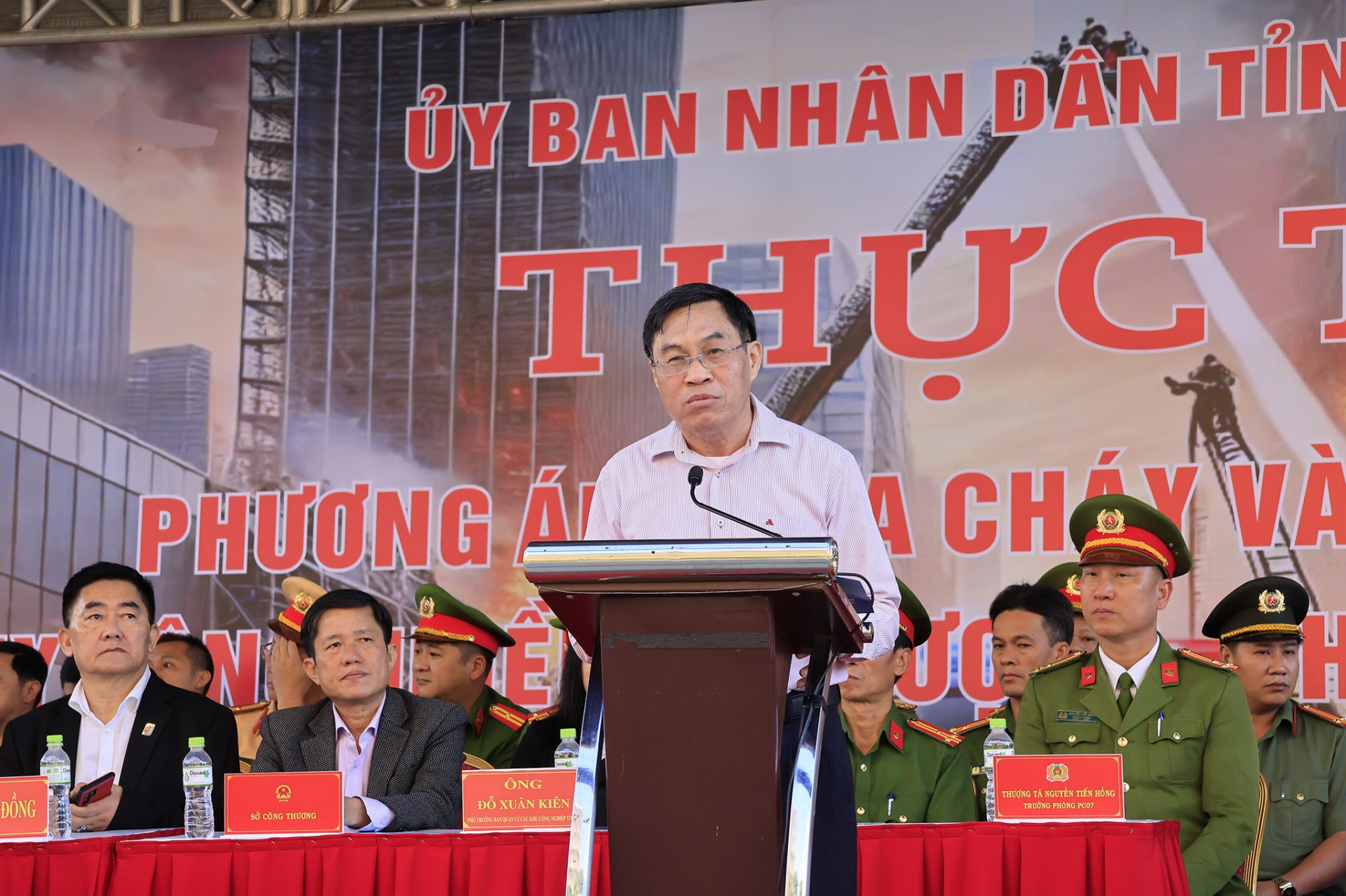 Võ Ngọc Hiệp - Ủy viên Ban Thường vụ Tỉnh ủy, Phó chủ tịch UBND tỉnh Lâm Đồng, Trưởng ban chỉ đạo PCCC&CNCH tỉnh Lâm Đồng