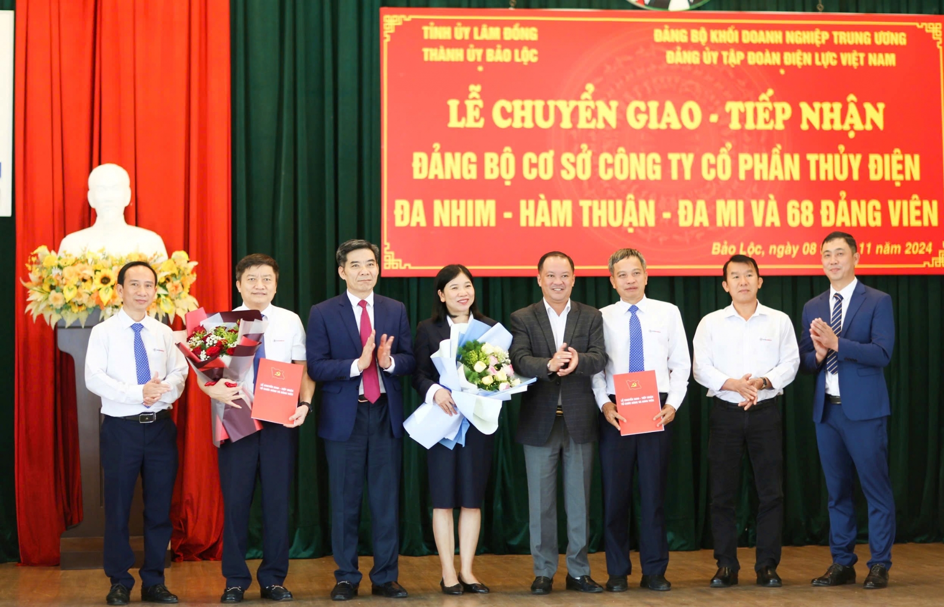 Chuyển giao Đảng bộ Công ty Thủy điện Đa Nhim - Hàm Thuận - Đa Mi về trực thuộc Đảng bộ Tổng Công ty Phát điện 1