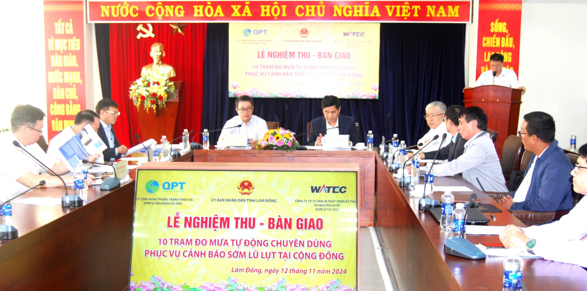 Quang cảnh buổi lễ