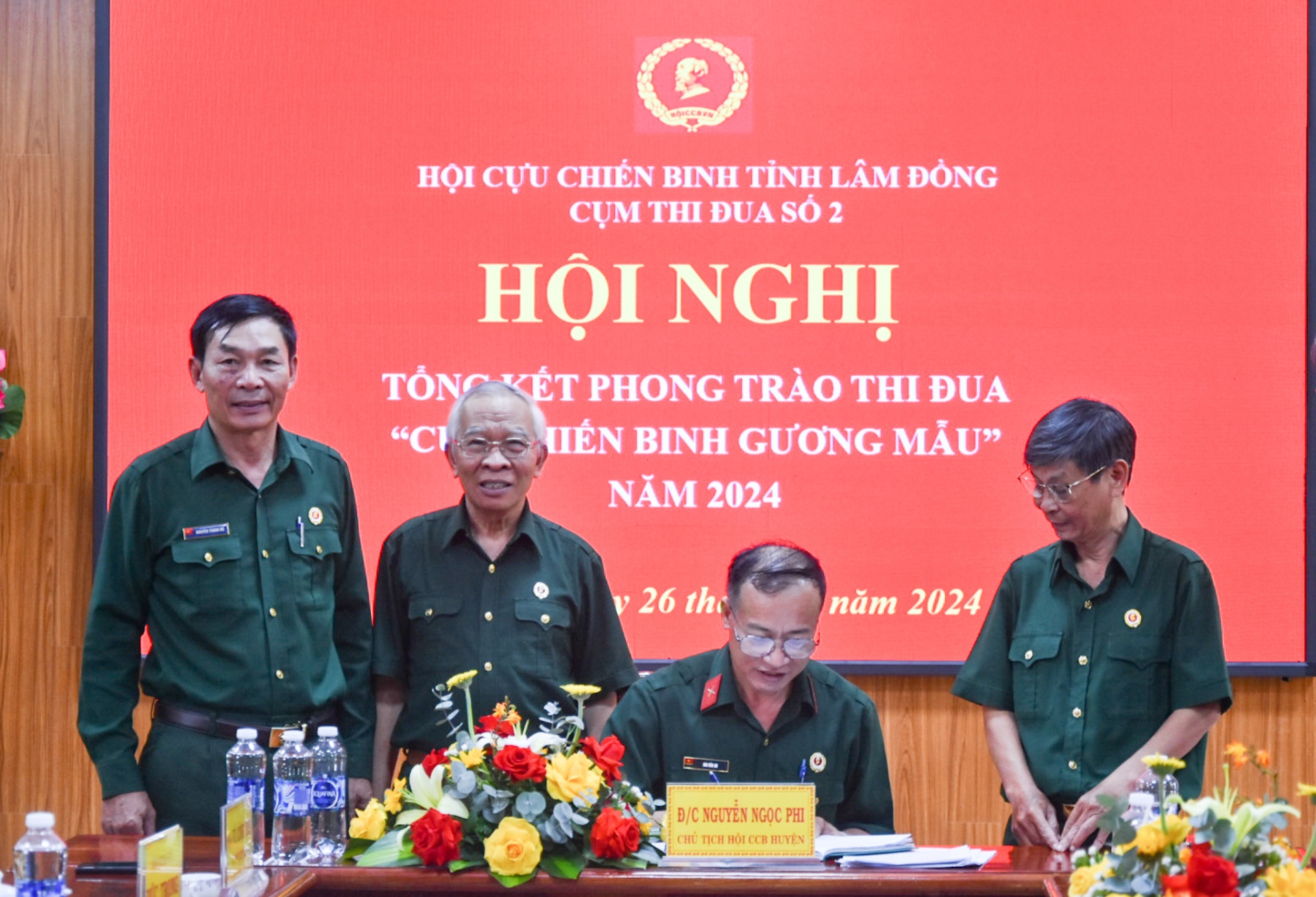 Bàn giao Cụm trưởng Cụm 2