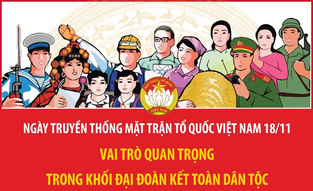 Ngày truyền thống Mặt trận Tổ quốc Việt Nam 18/11: Vai trò quan trọng của Mặt trận Tổ quốc Việt Nam trong khối đại đoàn kết toàn dân tộc