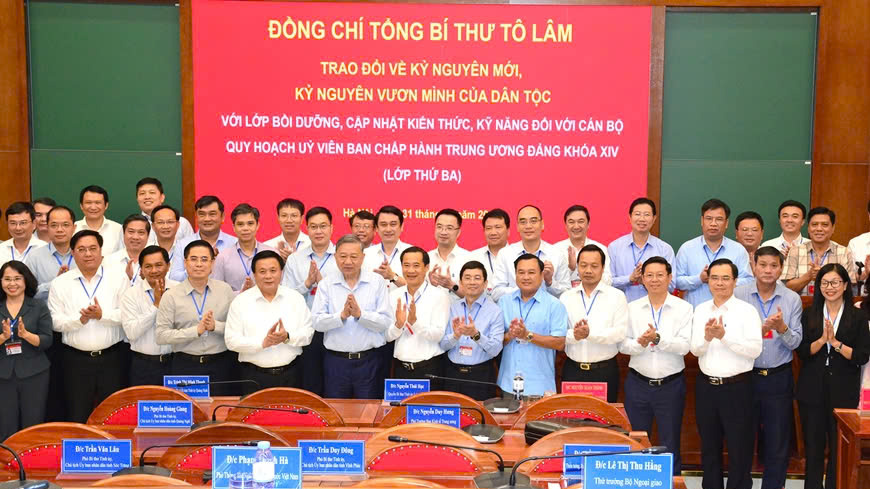 Nội dung chuyên đề của Tổng Bí thư Tô Lâm về kỷ nguyên mới, kỷ nguyên vươn mình của dân tộc