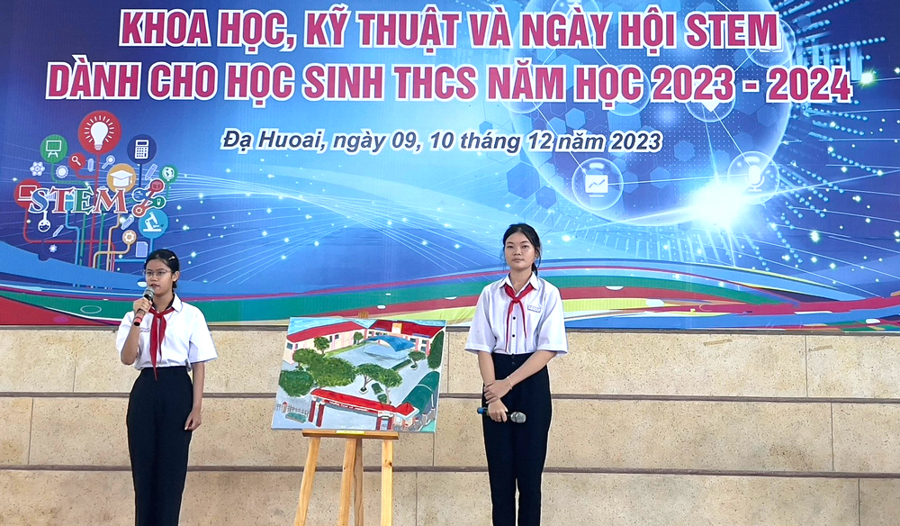 Đạ Huoai tổ chức Ngày hội STEM năm học 2023 – 2024