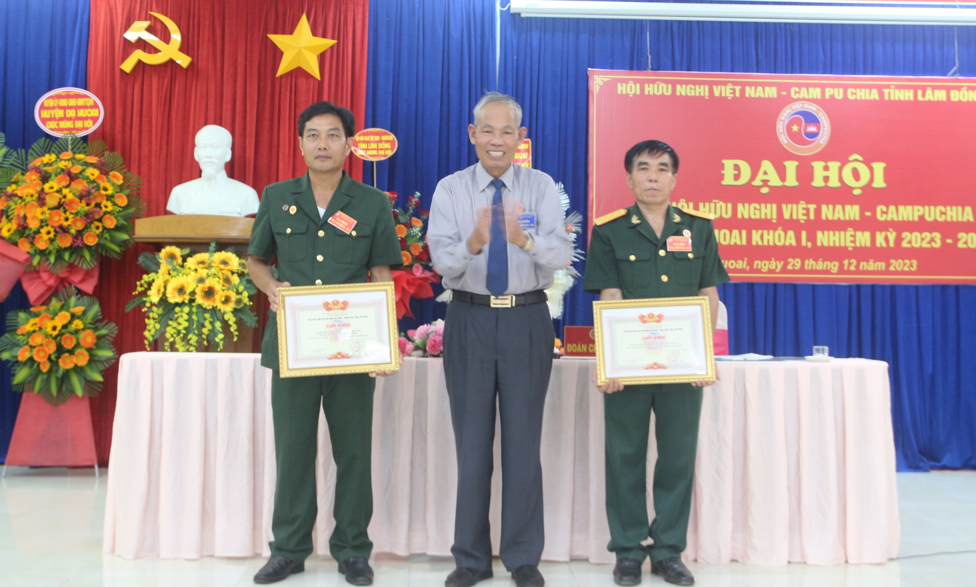 Chi hội Hữu nghị Việt Nam – Campuchia huyện Đạ Huoai tổ chức Đại hội Khóa I