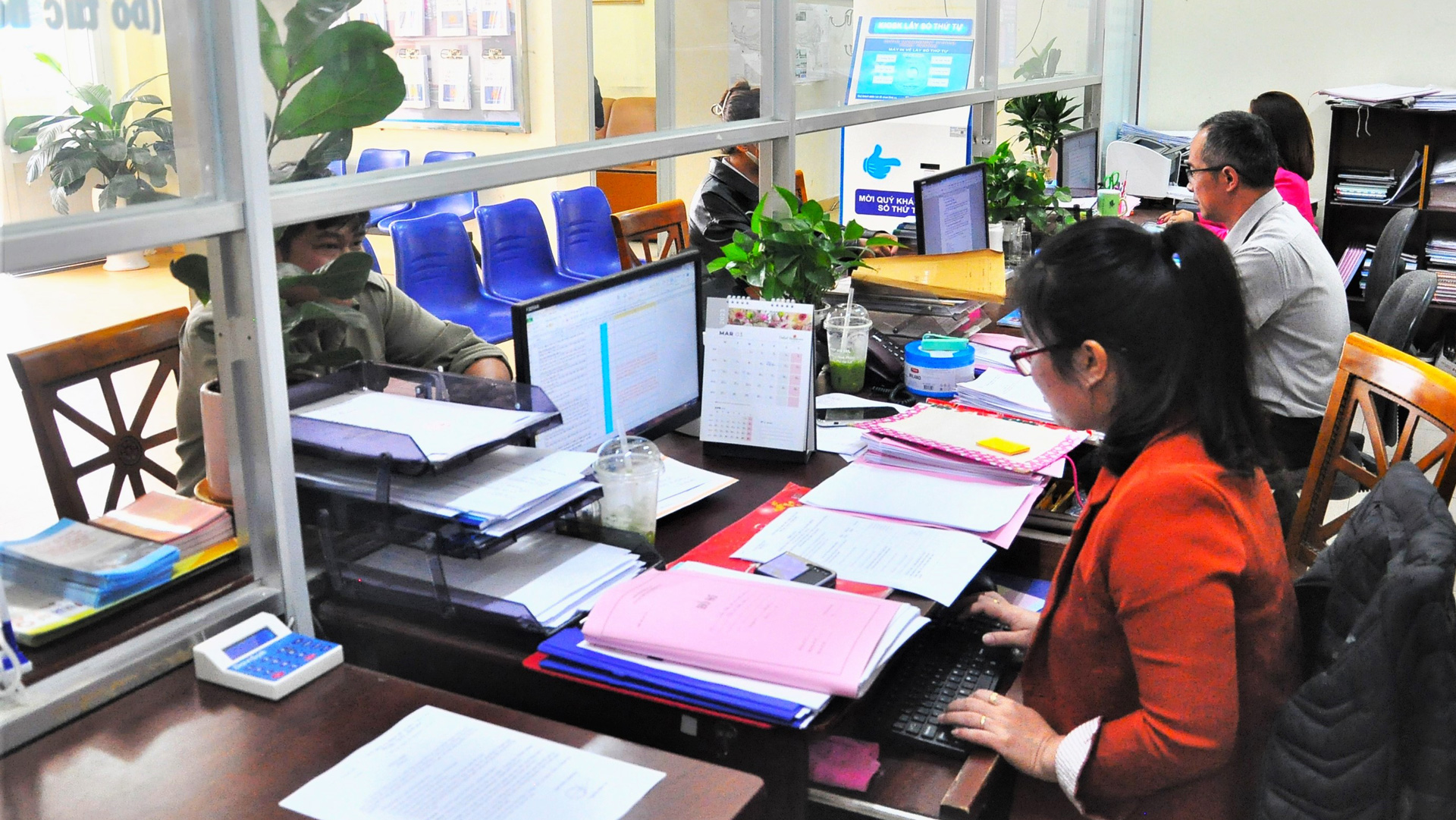 Bộ phận Tiếp nhận và trả kết quả hồ sơ tại UBND Phường 1, Đà Lạt