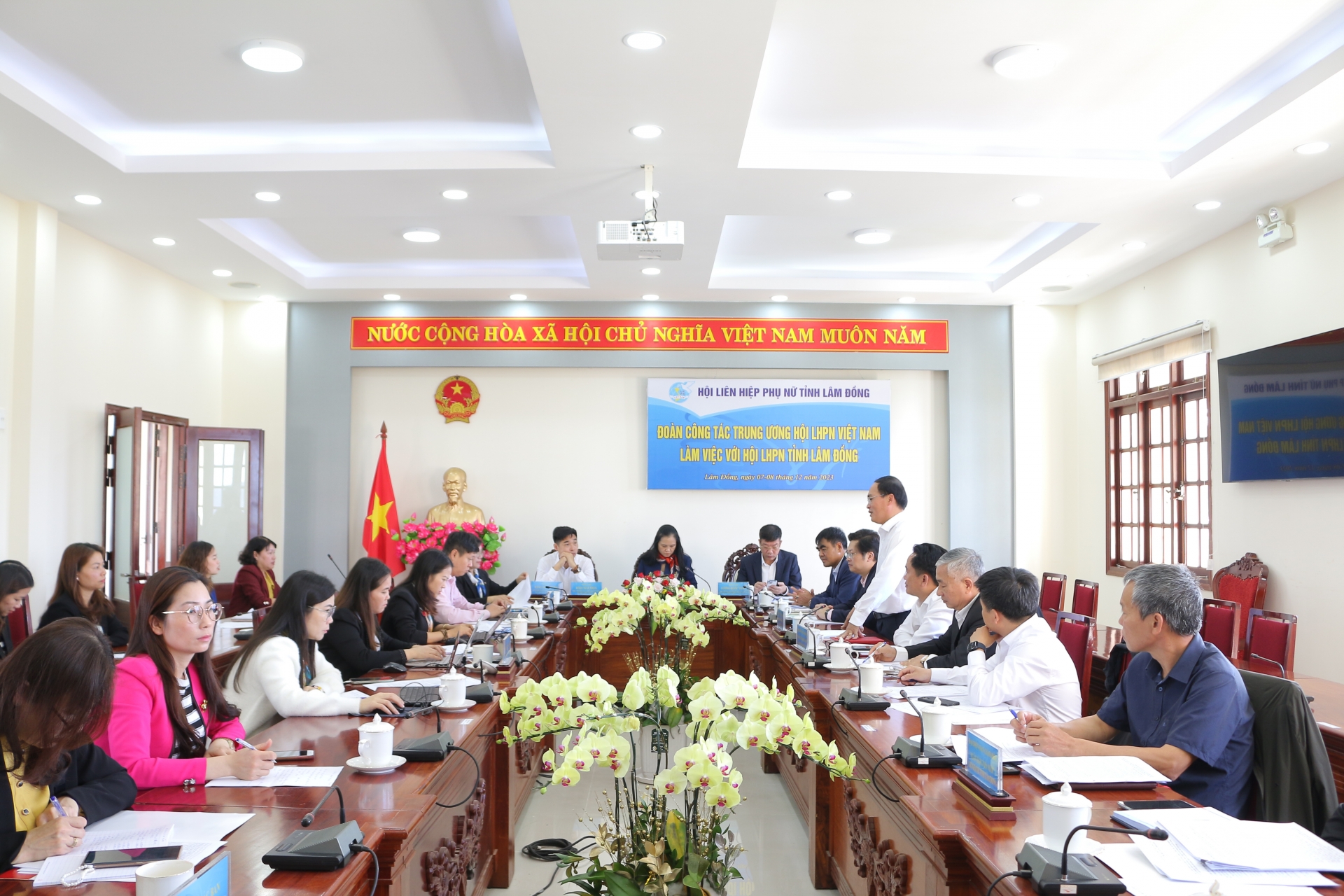 Trung ương Hội LHPN Việt Nam kiểm tra hoạt động ủy thác tín dụng chính sách xã hội tại Hội LHPN tỉnh Lâm Đồng