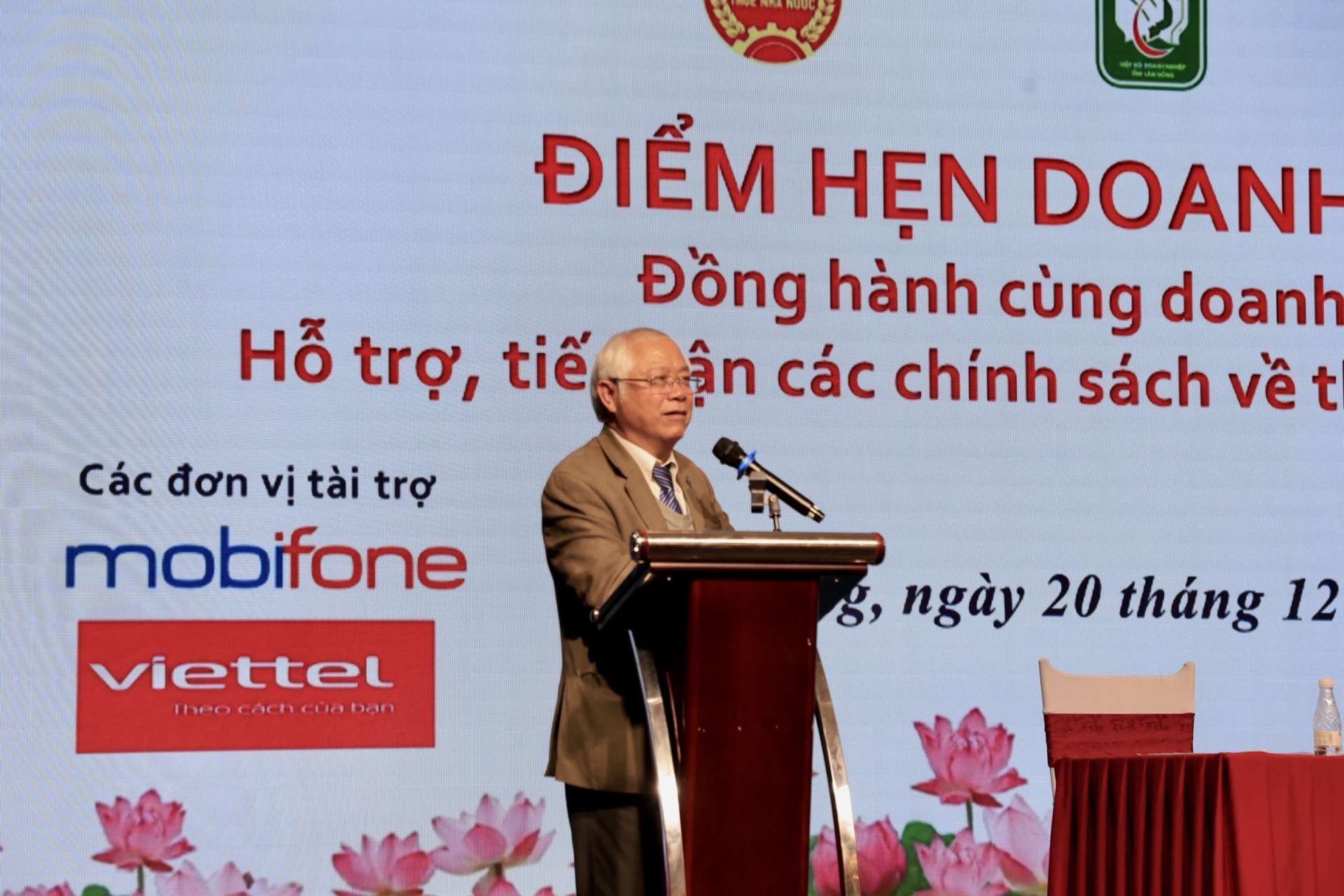 Ông Đinh Minh Quý - Chủ tịch Hiệp hội Doanh nghiệp tổng kết Chương trình