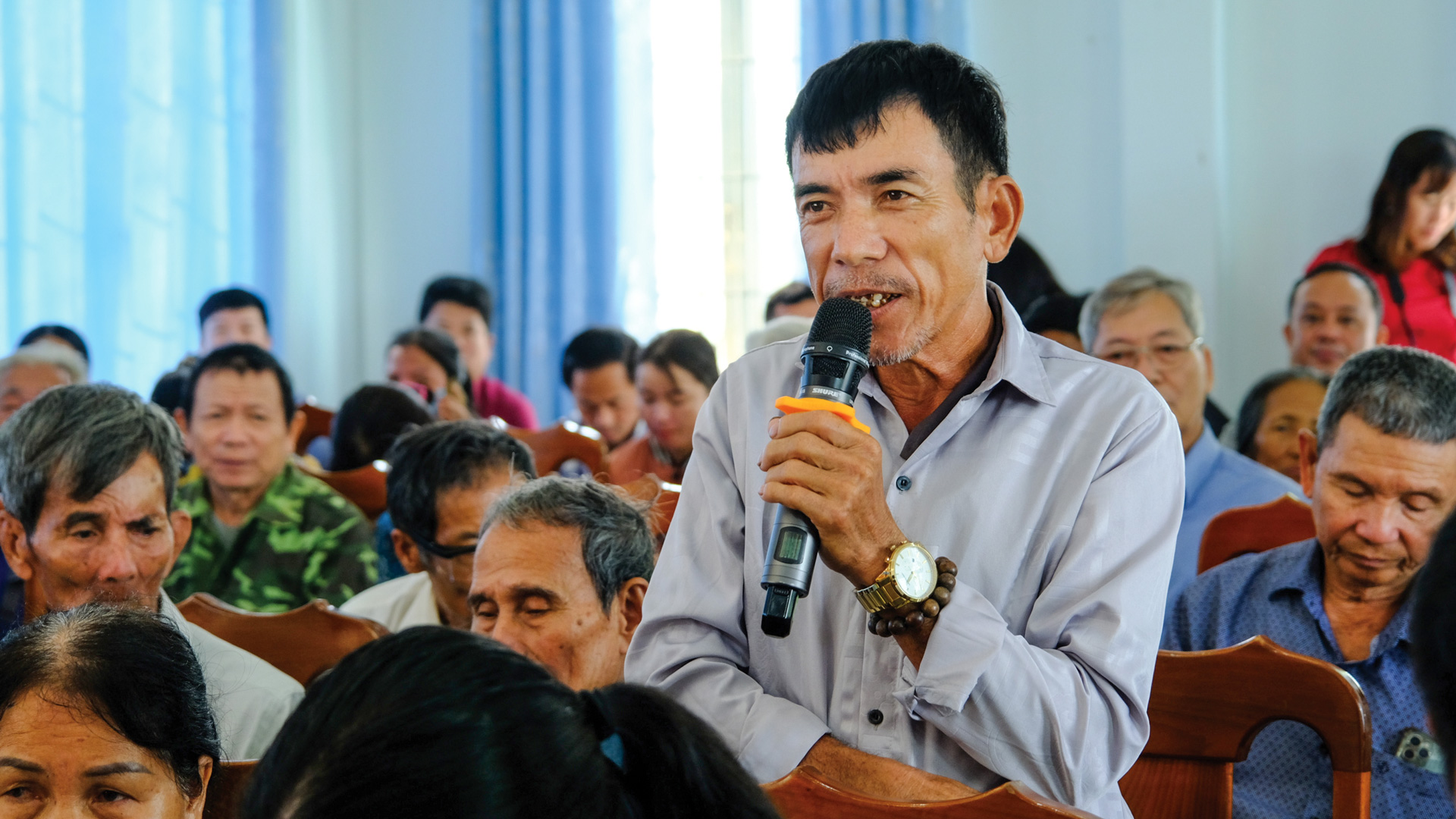 MTTQ Việt Nam huyện Cát Tiên đã phối hợp với HĐND, UBND huyện
tổ chức tiếp xúc cử tri với đại biểu Quốc hội và đại biểu HĐND các cấp