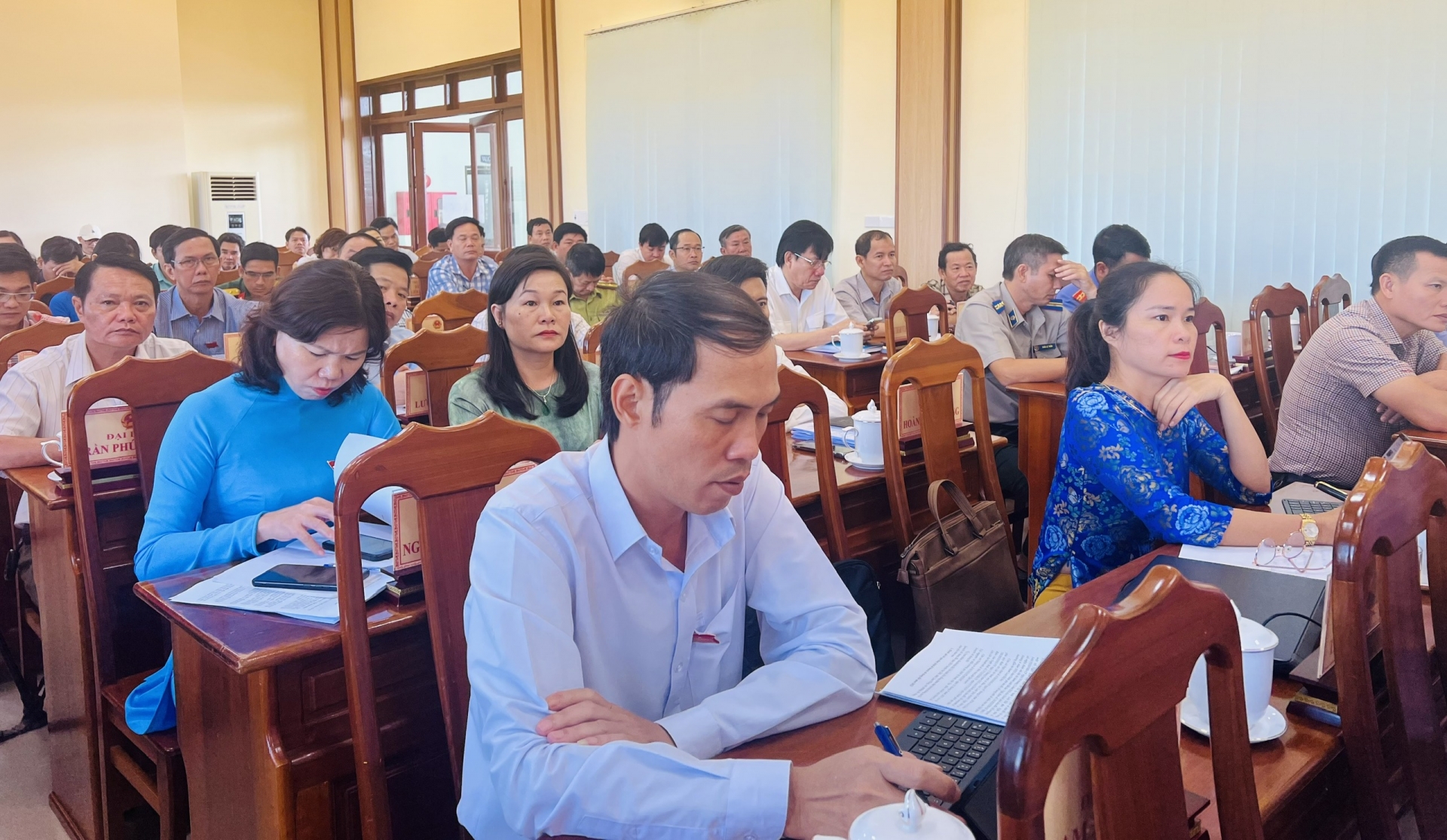 Kỳ họp thứ 16 HĐND huyện Đạ Tẻh khoá VIII thành công tốt đẹp