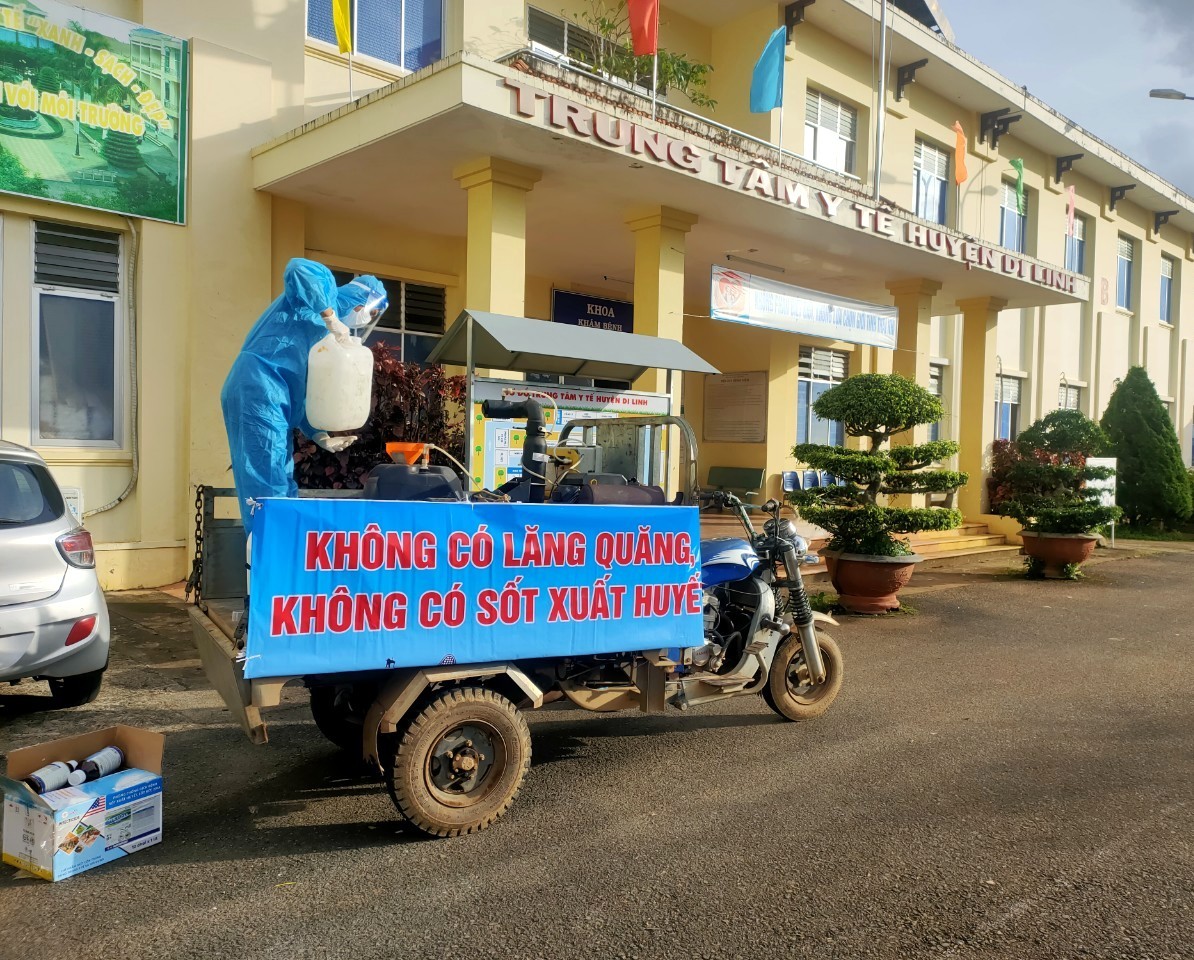 Tuyên truyền phòng chống sốt xuất huyết tại Di Linh