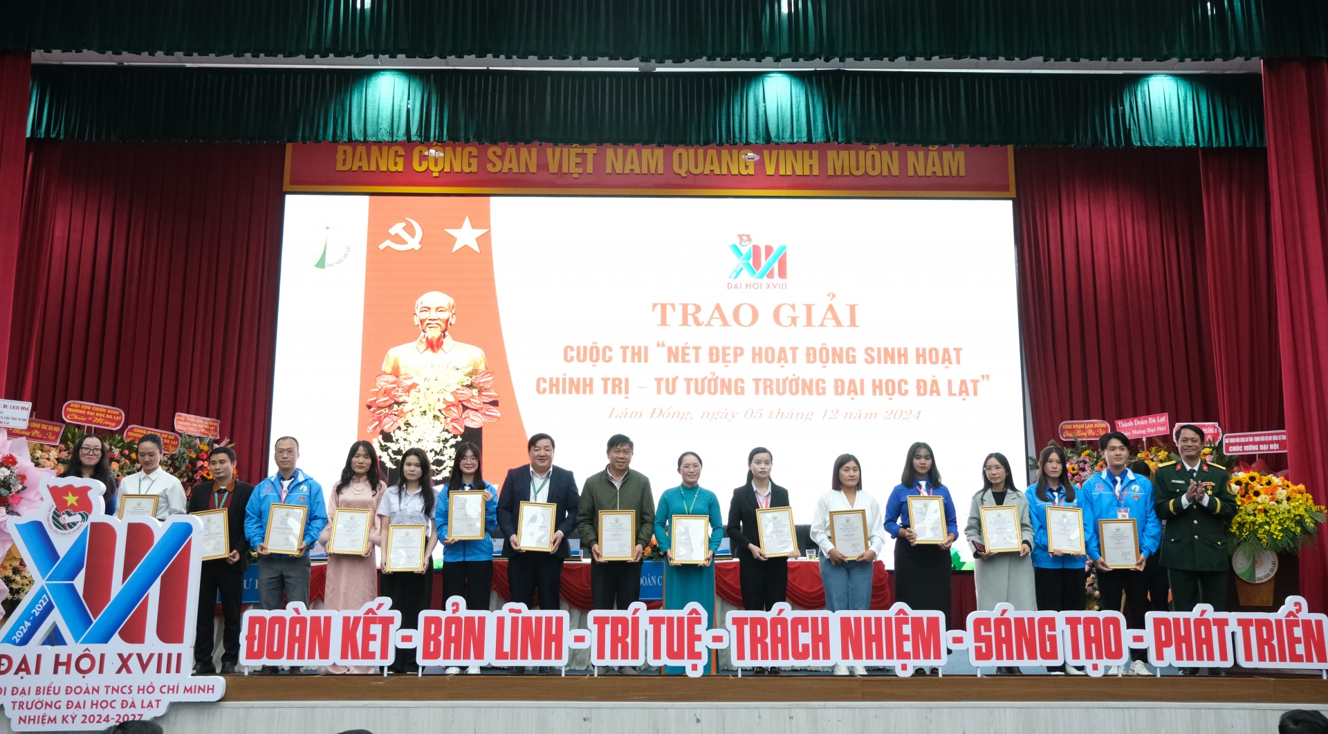 Cuộc thi “Nét đẹp hoạt động sinh hoạt chính trị - tư tưởng Trường Đại học Đà Lạt”