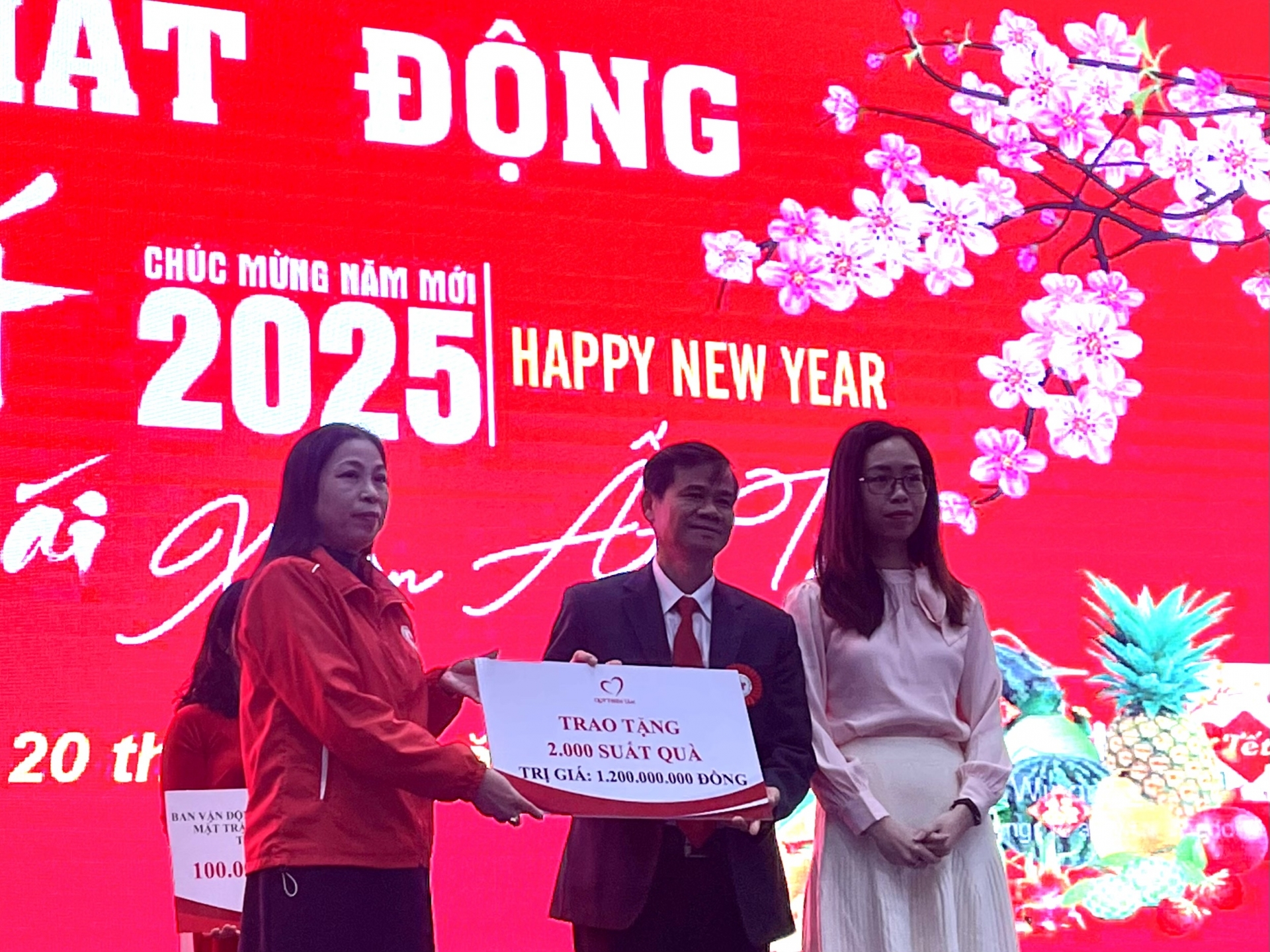 Qũy Thiện Tâm ủng hộ phong trào Tết Nhân ái 2025 tại Lâm Đồng