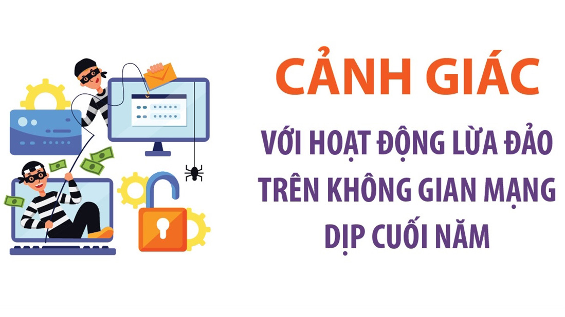 Cảnh giác với hoạt động lừa đảo trên không gian mạng dịp cuối năm