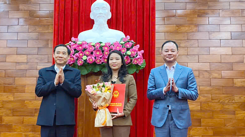 Đồng chí Huỳnh Thị Phương Duyên được bổ nhiệm giữ chức Giám đốc Sở Y tế Lâm Đồng