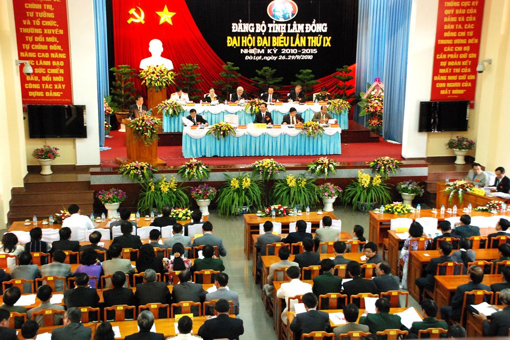 Khai mạc Đại hội trù bị Đại hội đại biểu Đảng bộ tỉnh Lâm Đồng lần thứ IX
