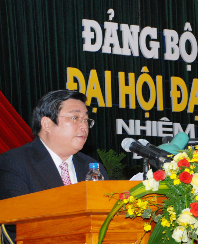 Đ/c Huỳnh Đức Hòa – Phó Bí thư Tỉnh ủy, Chủ tịch UBND tỉnh