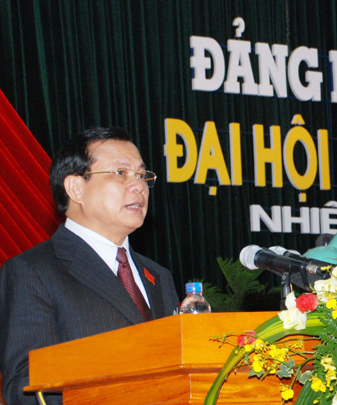 Đ/c Phạm Quang Nghị – Ủy viên Bộ chính trị Ban Chấp hành Trung ương Đảng