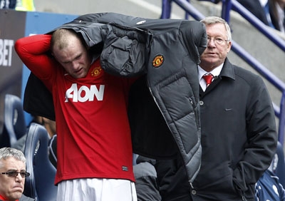 Rooney đắm mình dưới tấm áo áp lực