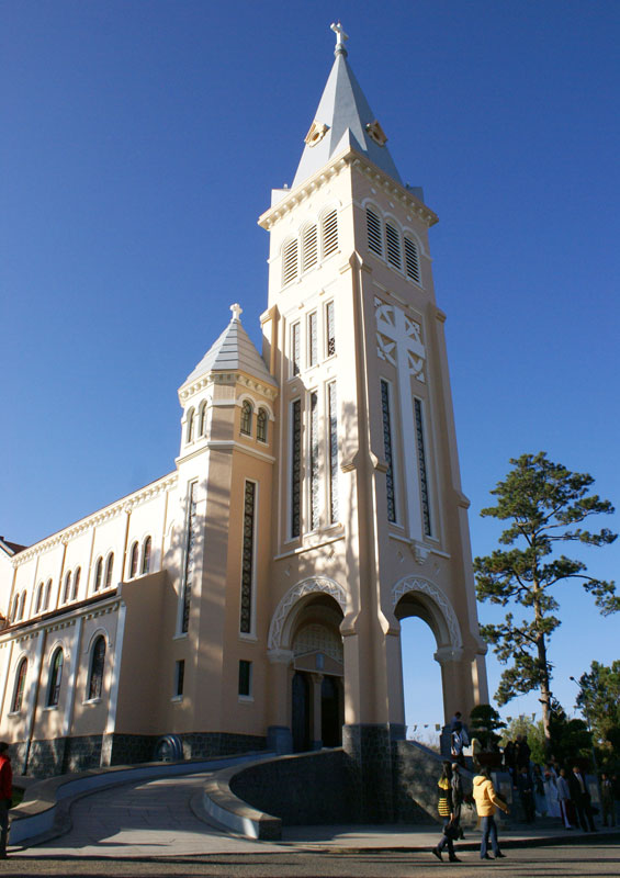 Nhà thờ Chánh tòa Đà Lạt.