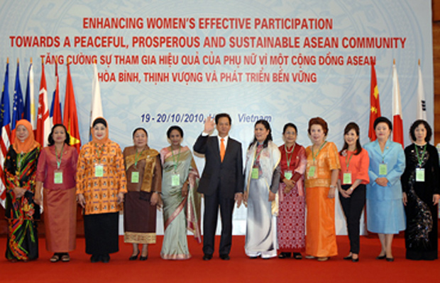 Tăng cường sự tham gia hiệu quả của Phụ nữ vì một cộng đồng ASEAN hoà bình, thịnh vượng và phát triển bền vững