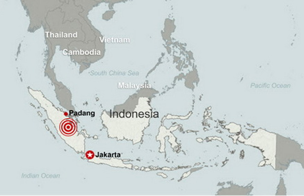 Động đất, sóng thần ở Indonesia: 40 người chết, 380 người mất tích