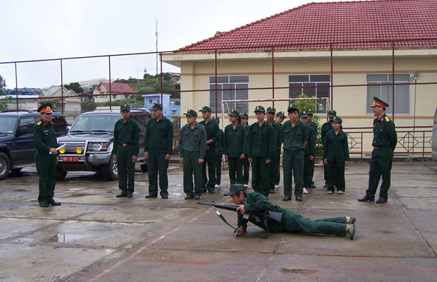Bộ Quốc phòng kiểm tra công tác Quân sự - Quốc phòng tại phường 11